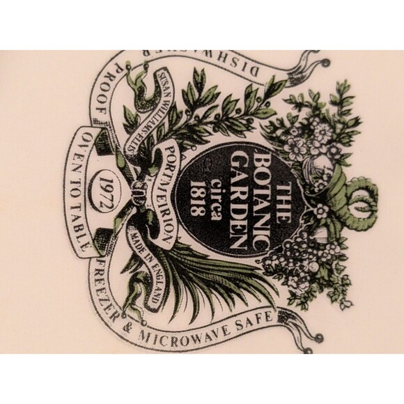 Portmeirion Botanic Garden Buffet / Charger Plates 10.75" – Susan Williams-Ellis - Picture 6 of 7